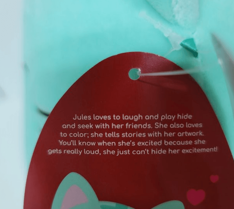 Limited Edition Valentine Jules the Cat 12 in