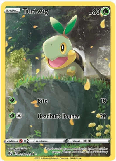 Turtwig - Crown Zenith: Galarian Gallery (CRZ:GG) #GG31/GG70