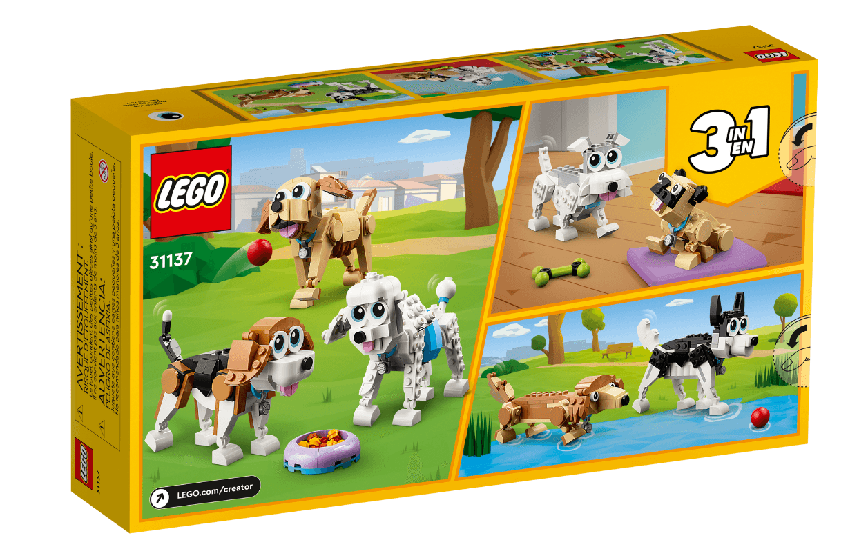 Lego Adorable Dogs 3in1 creator 31137