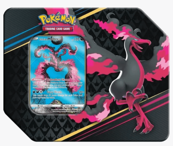Pokémon Crown Zenith Legendary Birds Tin