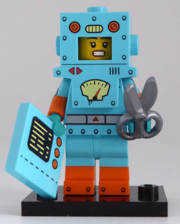 LEGO Cardboard Robot Set 71034-6 Minifigure