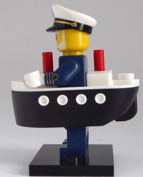 LEGO Ferry Captain Set 71034-10 Minifigure