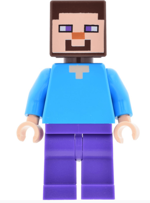 LEGO Minecraft Steve Minifigur