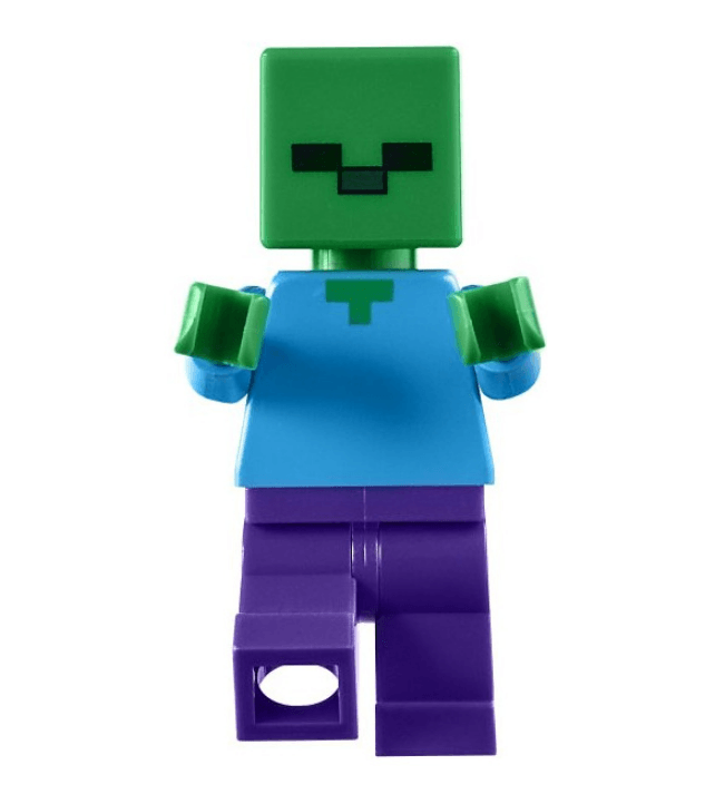 LEGO Minecraft Zombie Minifigure