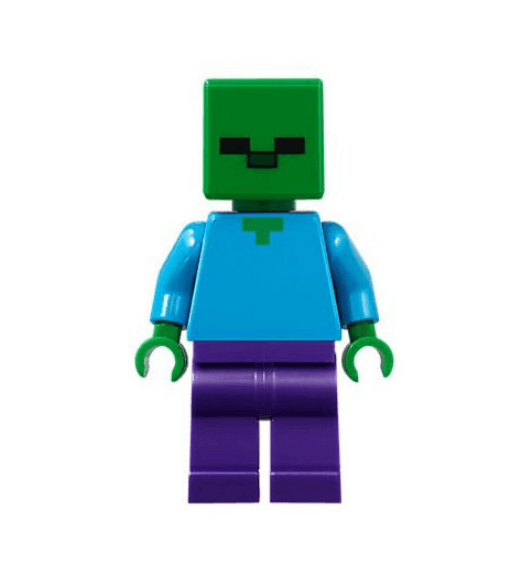 LEGO Minecraft Zombie Minifigure