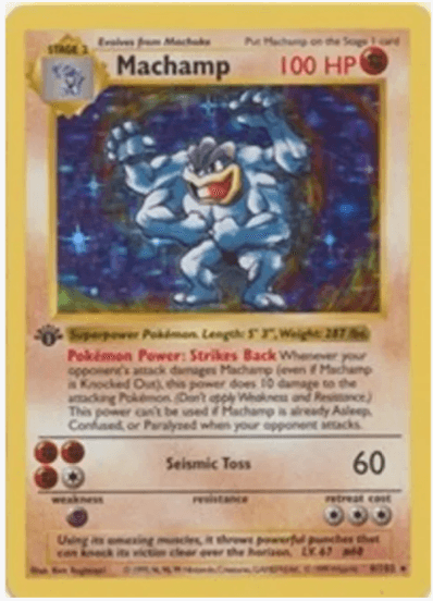 1st Edition Machamp
