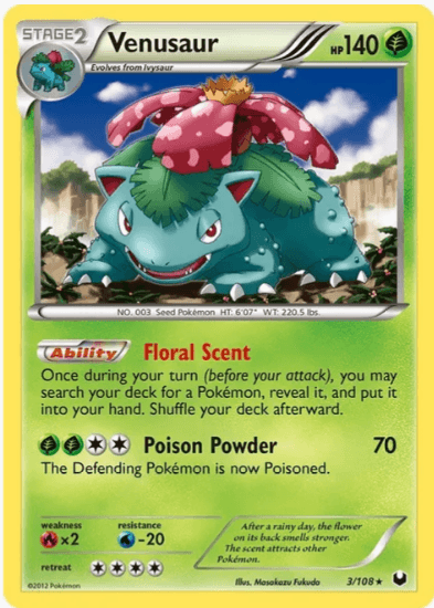 Venusaur - Dark Explorers (Lightly Played)