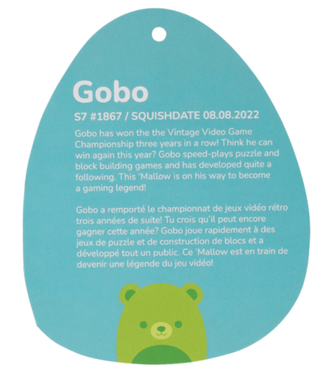 Gobo der Gummibär 7,5 Zoll