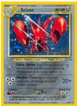 Scizor - Neo Discovery #10/75 (Heavily Played)