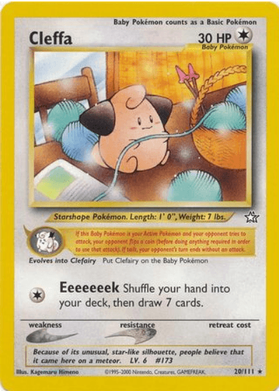 Cleffa - Neo Genesis #020/111 (Near Mint)