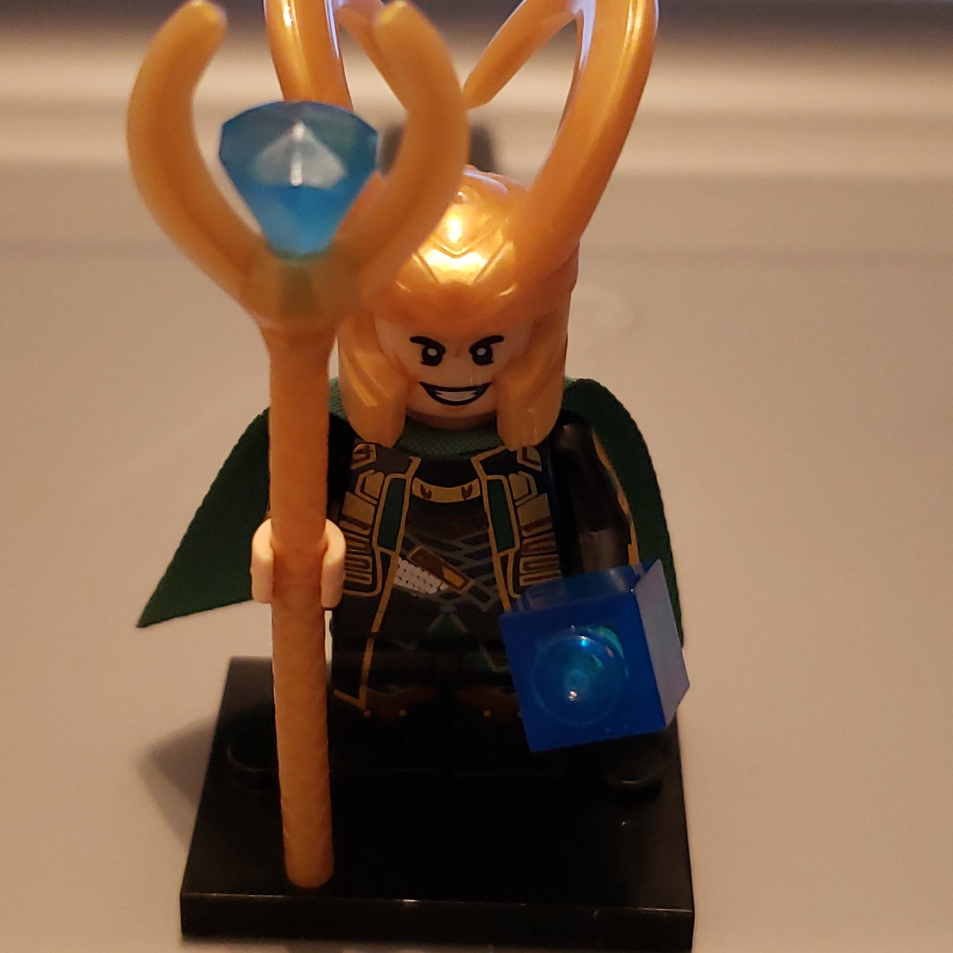 Custom Lego Compatible Loki Minifig