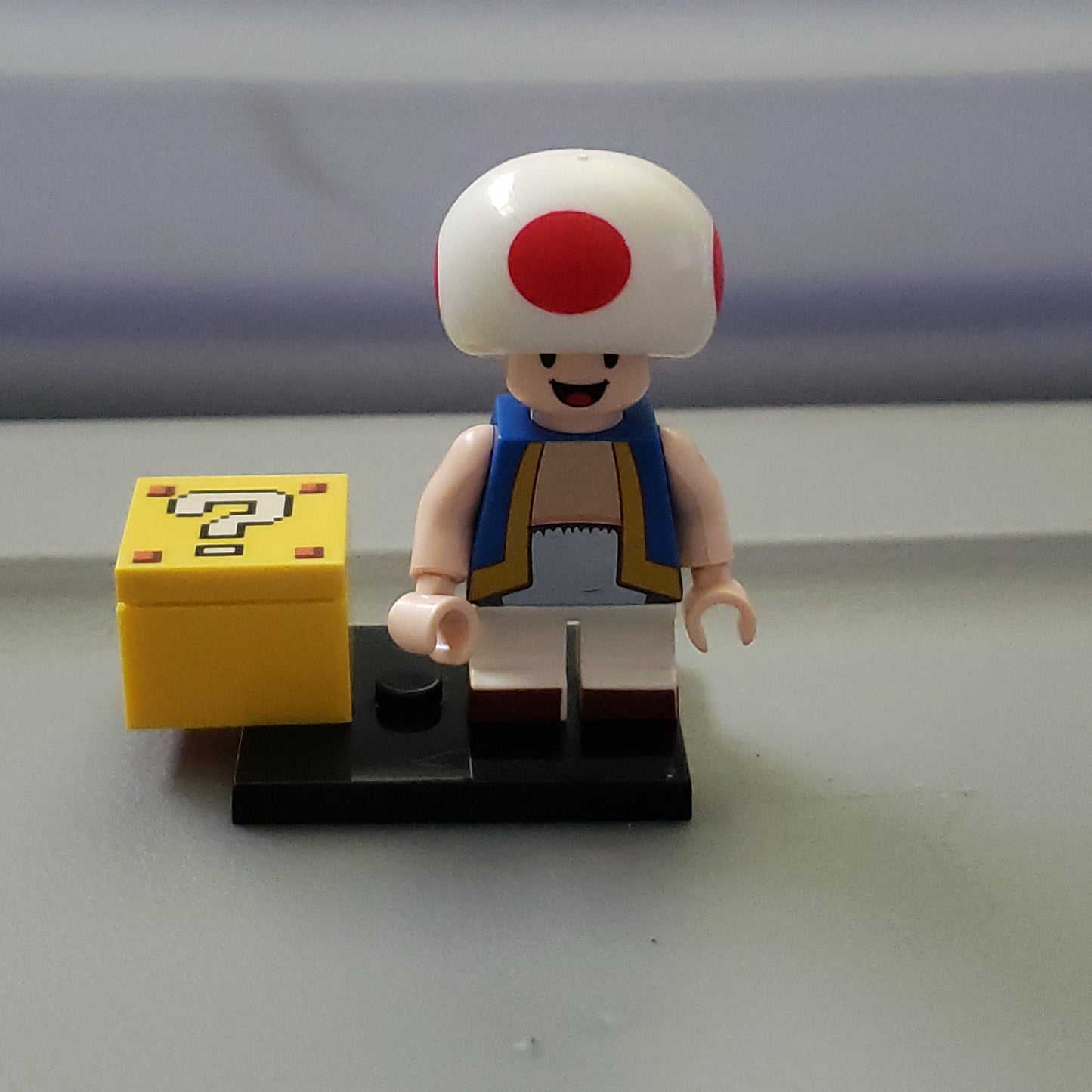 Custom Lego Compatible Toad Minifig