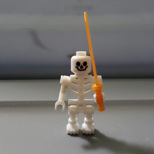 Custom Lego Compatible Skeleton Minifig