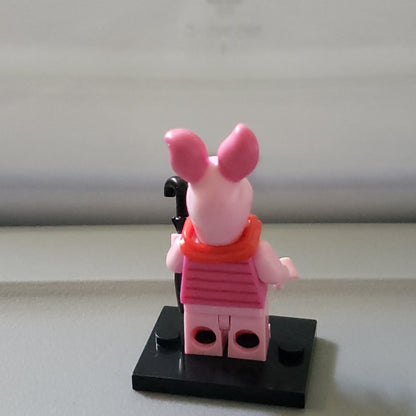 Custom Lego Compatible Piglet Minifig