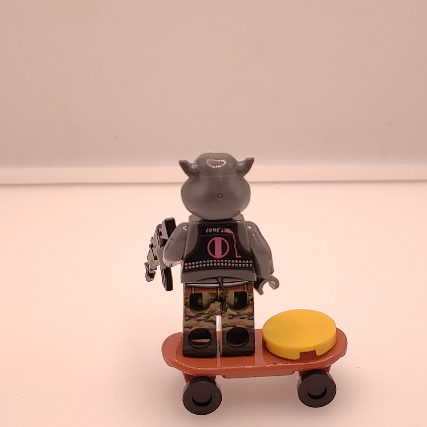 Lego Compatible TMNT Rocksteady Custom Minifig