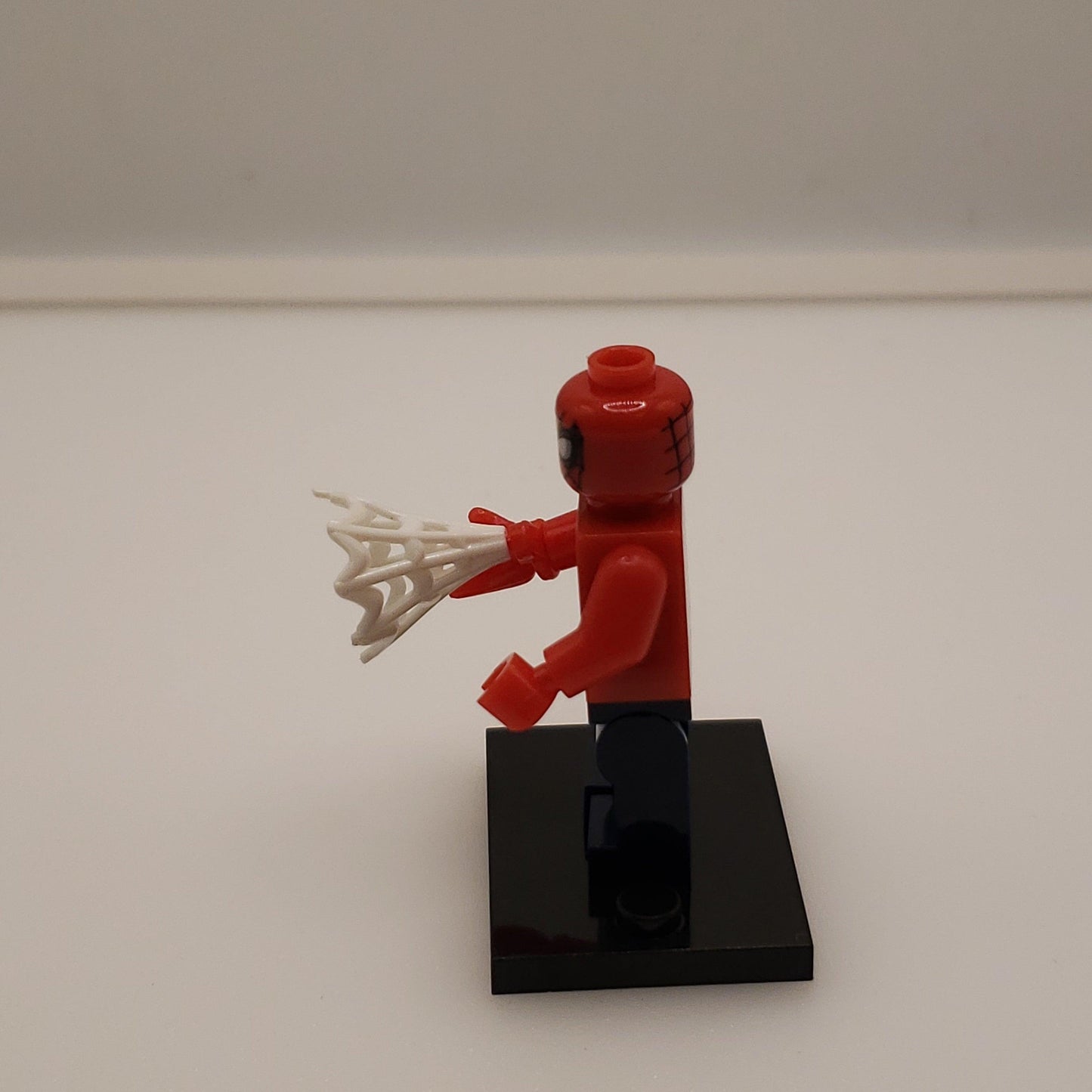 Benutzerdefinierte Lego-kompatible Holiday Spiderman-Minifigur