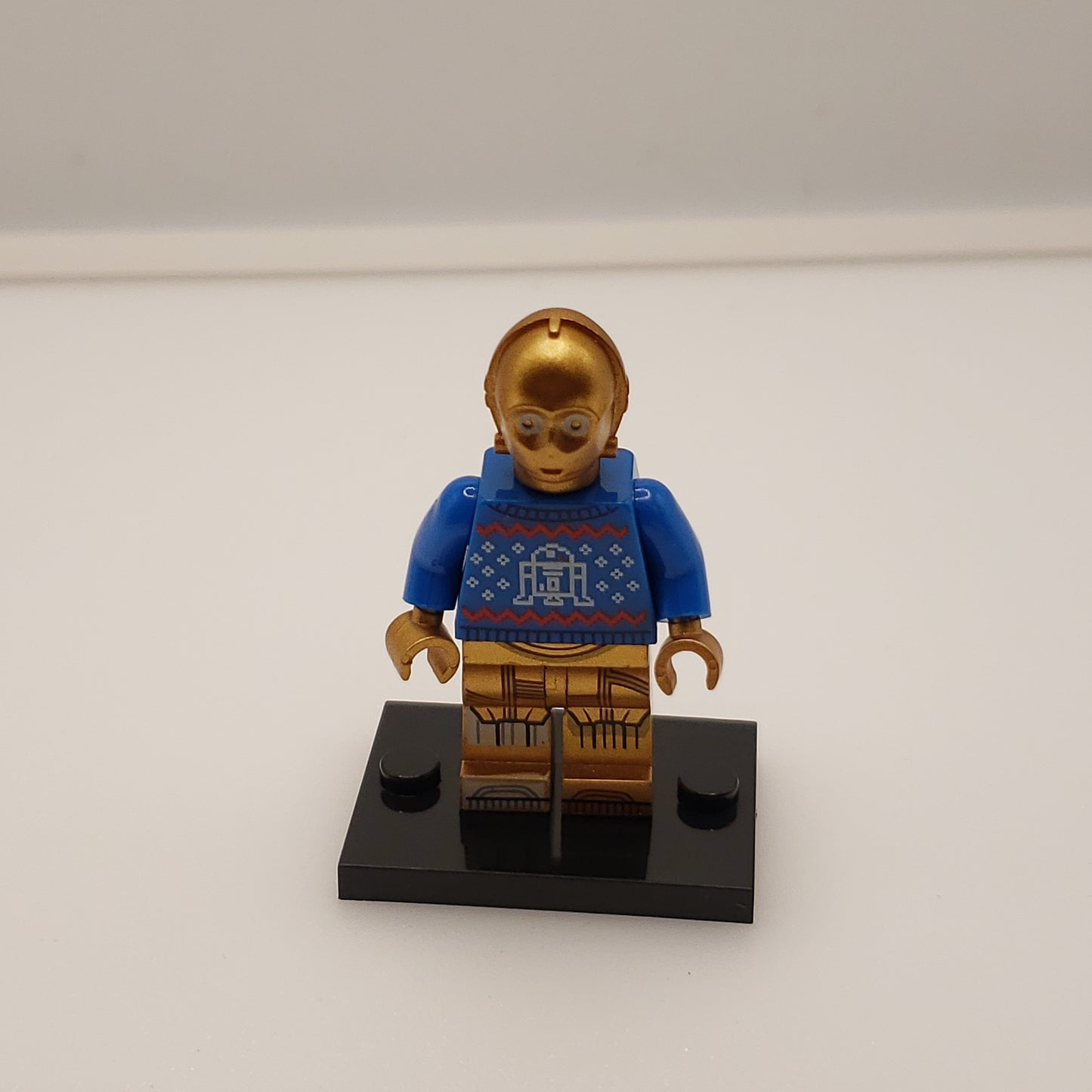 Custom Lego Compatible Holiday C3PO Minifig