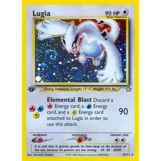 1st Edition Lugia - Neo Genesis #009/111