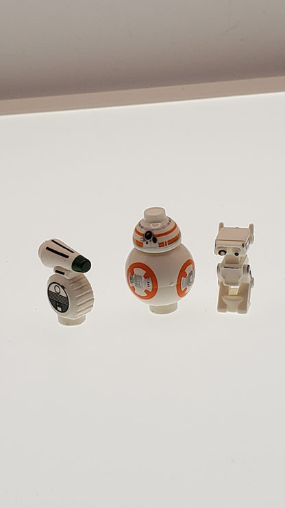 Custom Lego Compatible droid pack BB-8, D-O, BD-72 Minifig