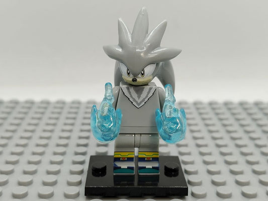Custom Lego Compatible Silver Minifig