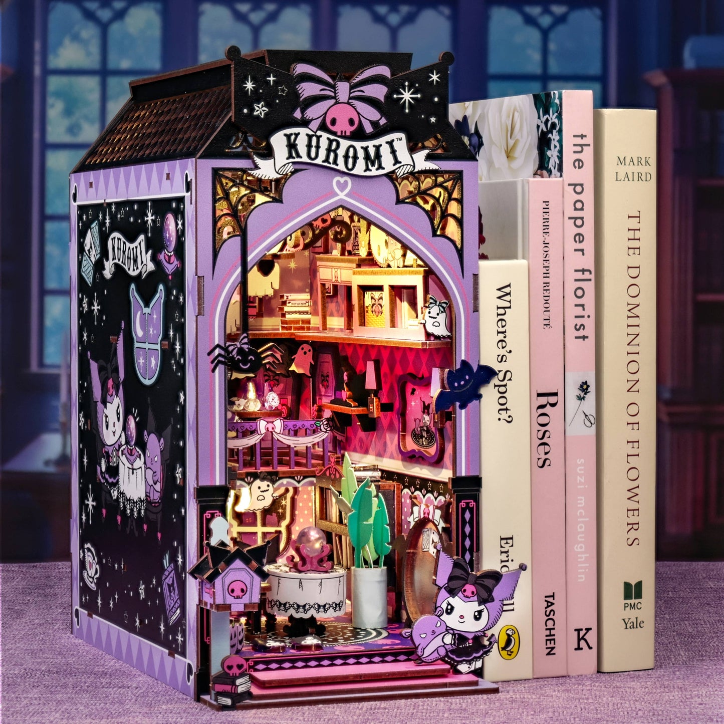 Kuromi Spooky House - DIY Book Nook Kit