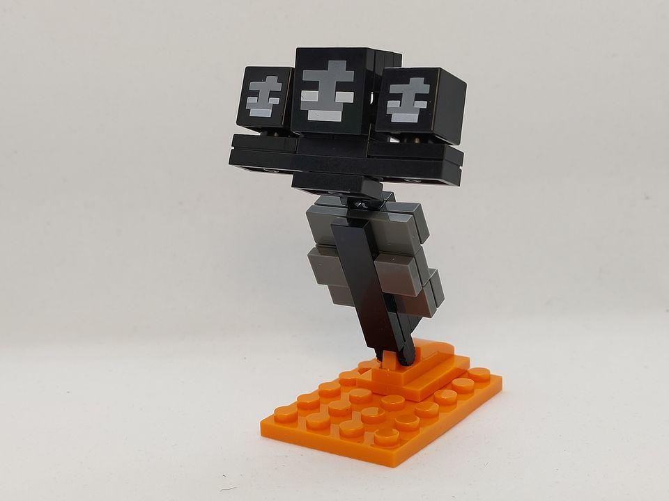 Custom Lego Compatible Minecraft The Wither Minifig