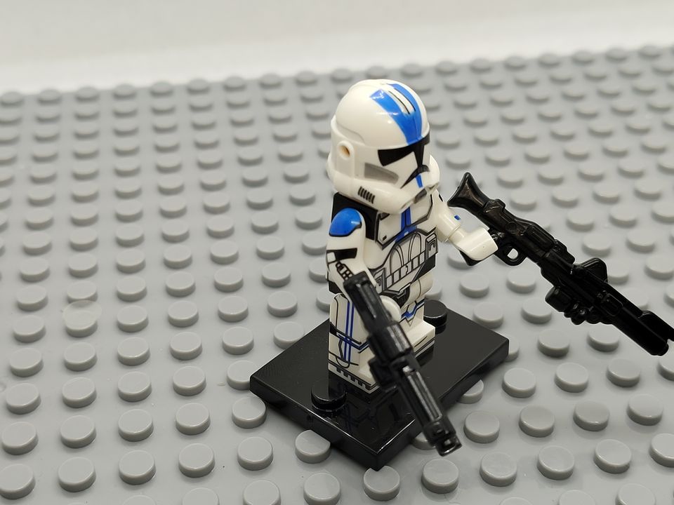 Custom Lego Compatible 501th Legion Clone Trooper Minifig
