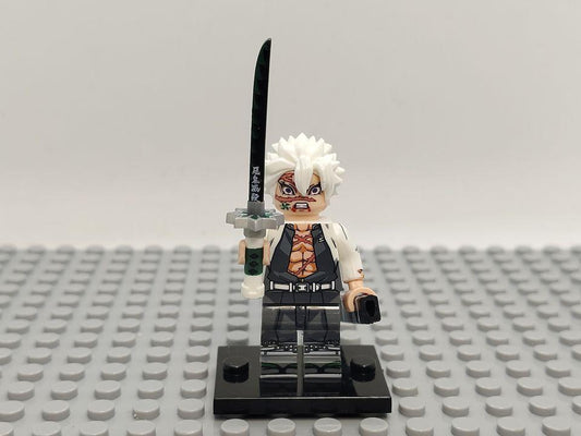 Custom Lego Compatible Demon Slayer Sanemi Shinazugawa Minifig