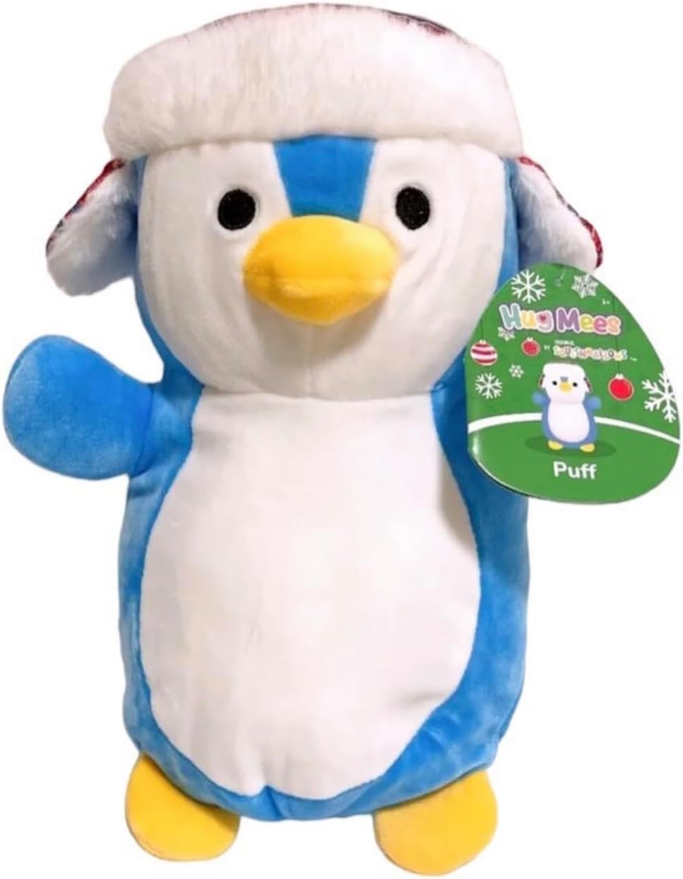 Original Squishmallows™ HugMees™ Puff The Penguin 10 Inch