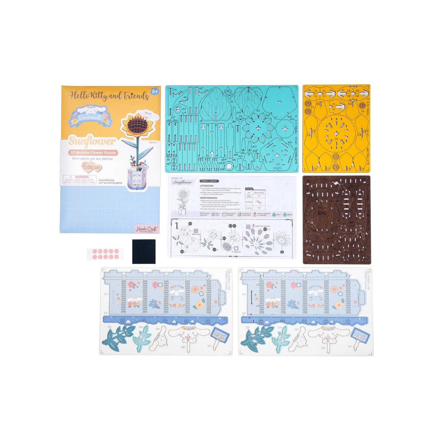 Hello Kitty® and Friends Cinnamoroll Sunflower