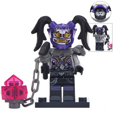 Custom Lego Compatible Ninjago Ultra Violet Minifig