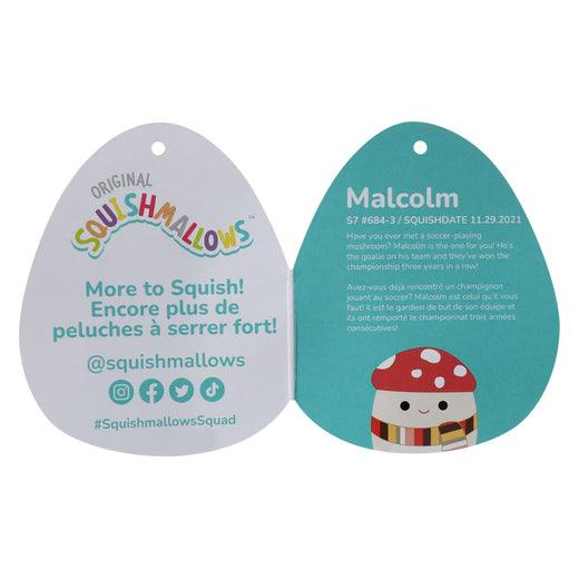 Original Squishmallows - Malcom the mushroom 7.5in