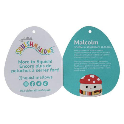 Original Squishmallows - Malcom the mushroom 7.5in