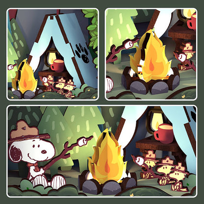 Peanuts Beagle Scouts - DIY Book Nook Kit