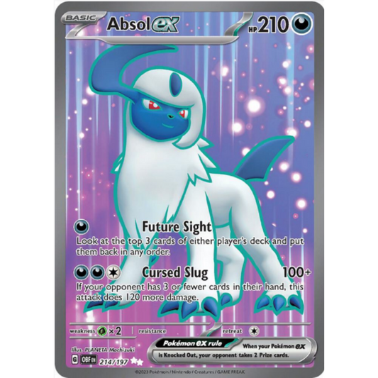 Absol ex - Obsidian Flames #214/197