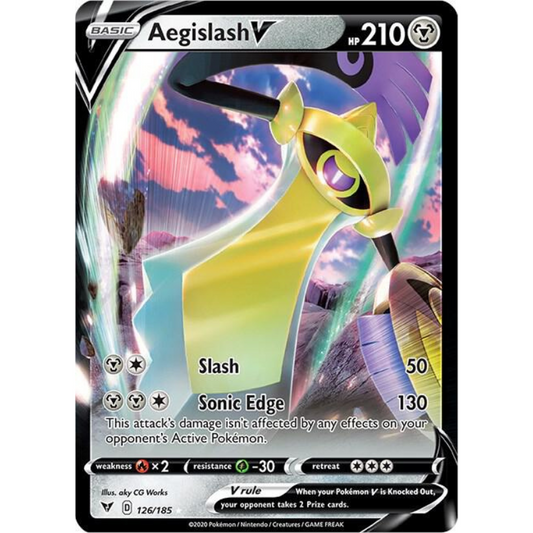Aegislash V - Vivid Voltage #126/185