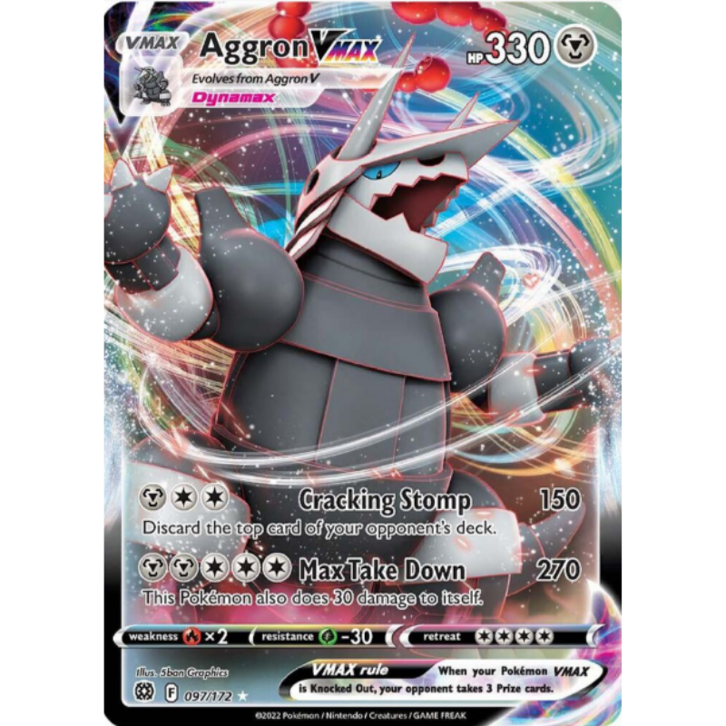 Aggron VMAX - Brilliant Stars #097/172