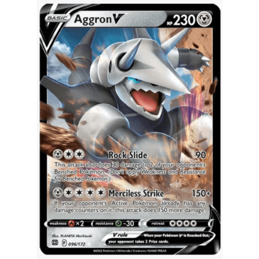 Aggron V - Brilliant Stars #096/172