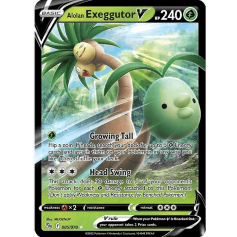 Alolan Exeggutor V - Pokémon GO #005/078