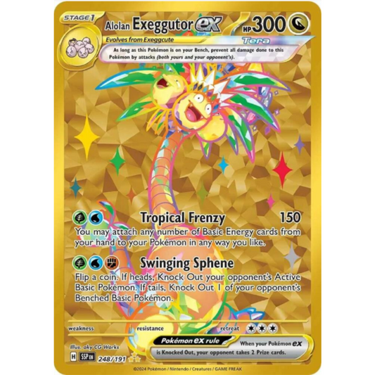 Alolan Exeggutor ex - Surging Sparks #248/191
