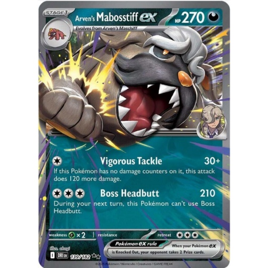 Arven's Mabosstiff ex - Destined Rivals #139/182
