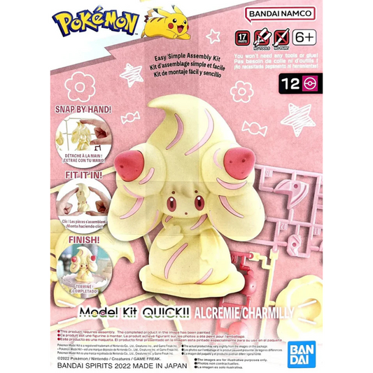 Bandai Pokémon Model Kit - Alcremie (Quick Model)