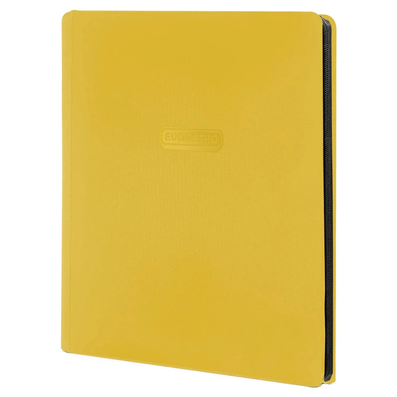 Binder9pktZipperFolioYellow