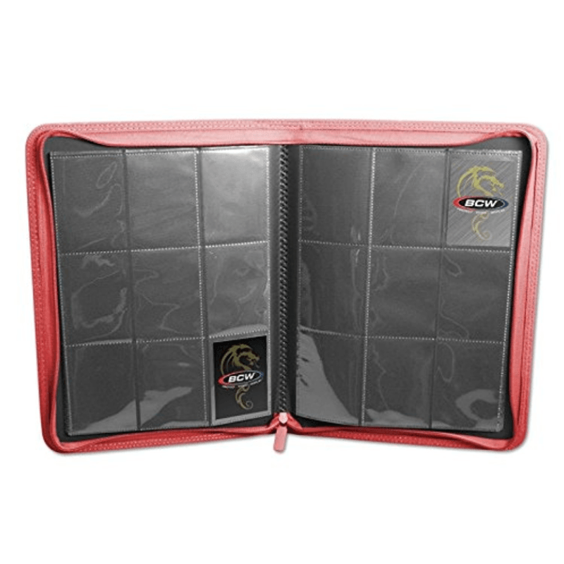 Binder: 9pkt: Zipper Folio: LX Red 360