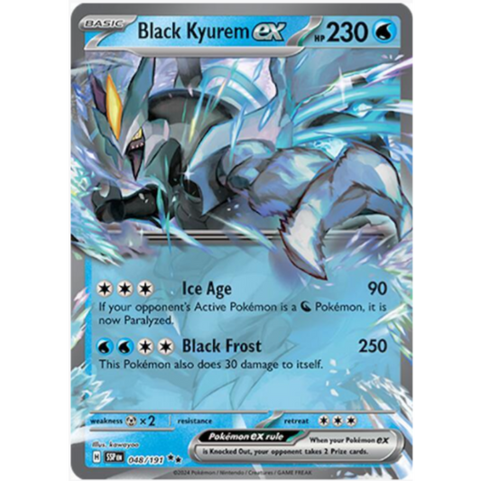 Black Kyurem ex - Surging Sparks #048/191