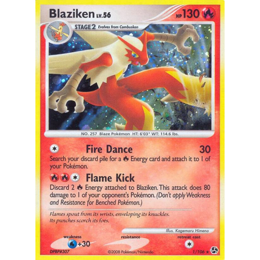 Blaziken - Great Encounters #1/106