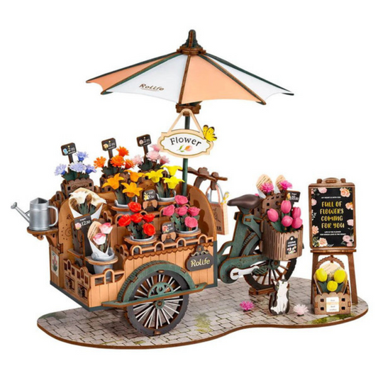 Blossom Cart - Rolife DIY Miniature