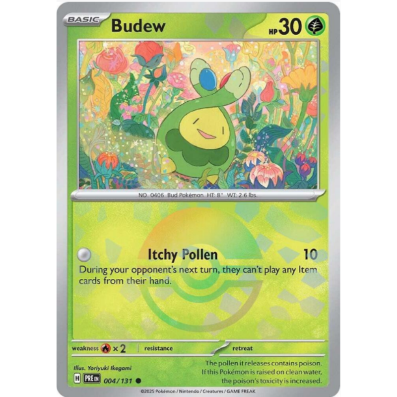 Budew (Poke Ball Pattern) - Prismatic Evolutions #004/131