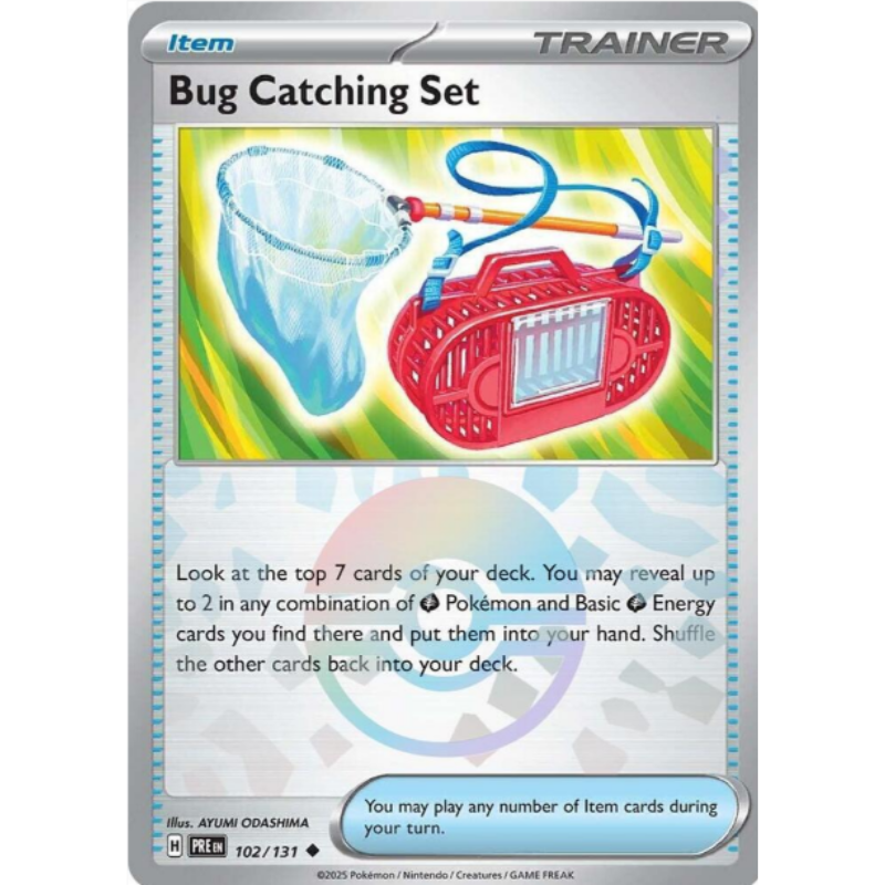 Bug Catching Set (Poke Ball Pattern) - Prismatic Evolutions #102/131