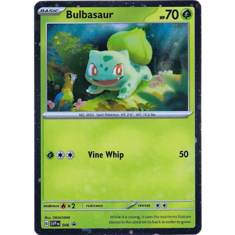 Bulbasaur - (Cosmos Holo) - Scarlet & Violet Promo Cards #046